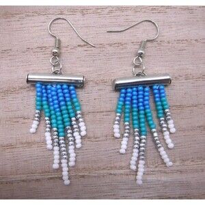 Earrings Beaded Multicolor